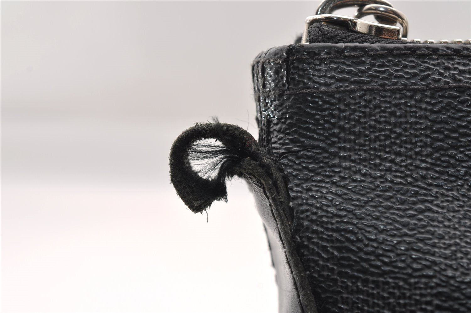 Authentic Louis Vuitton Damier Graphite Mick PM N41211 Shoulder Bag Junk 1050I