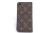 Authentic Louis Vuitton Monogram Folio Iphone X Xs Case M63443 LV 1051E