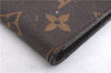 Authentic Louis Vuitton Monogram Folio Iphone X Xs Case M63443 LV 1051E