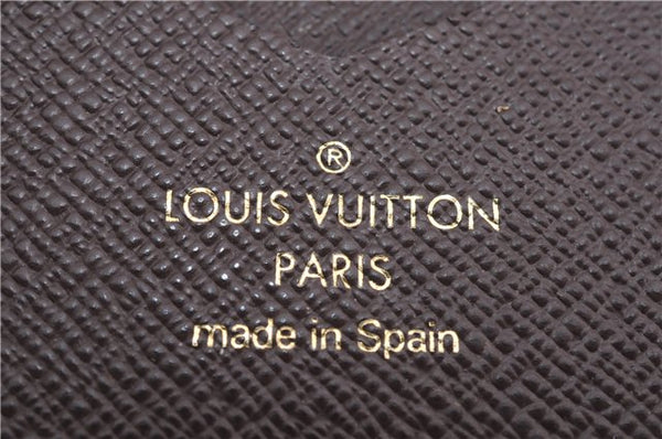 Authentic Louis Vuitton Monogram Folio Iphone X Xs Case M63443 LV 1051E