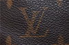 Authentic Louis Vuitton Monogram Sac Plat Hand Bag M51140 LV 1052D