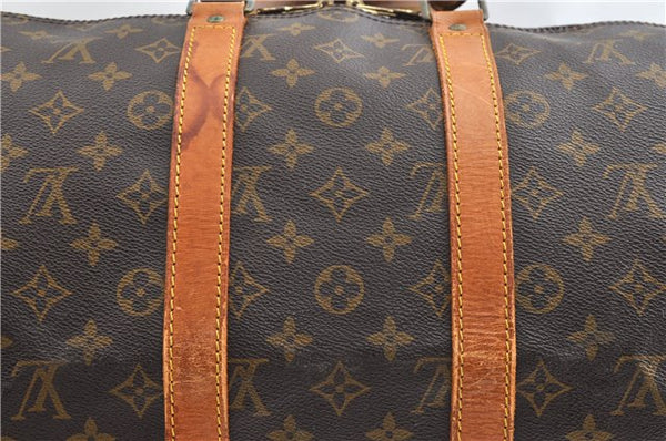 Authentic Louis Vuitton Monogram Keepall 45 Travel Boston Bag M41428 LV 1053G