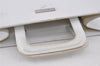 Authentic GUCCI 2 in 1 Shoulder Hand Bag Vinyl Leather Clear White 1053I