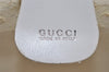 Authentic GUCCI 2 in 1 Shoulder Hand Bag Vinyl Leather Clear White 1053I
