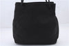 Authentic GUCCI Shoulder Bag Purse GG Canvas Leather 101341 Black 1054D