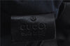 Authentic GUCCI Shoulder Bag Purse GG Canvas Leather 101341 Black 1054D