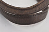 Authentic GUCCI Web Sherry Line Tote Bag GG Canvas Leather 137396 Brown 1054I