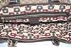 Authentic GUCCI Web Sherry Line Tote Bag GG Canvas Leather 137396 Brown 1054I