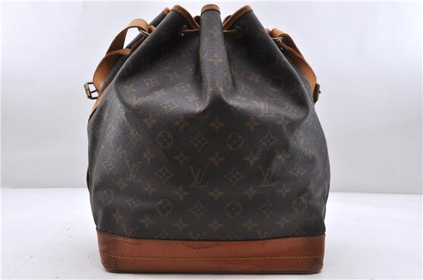 Authentic Louis Vuitton Monogram Noe Shoulder Bag M42224 LV 1055D