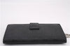 Authentic GUCCI Impreme Long wallet GG PVC Leather 305028 Black 1057F