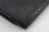 Authentic GUCCI Impreme Long wallet GG PVC Leather 305028 Black 1057F