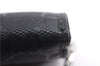 Authentic GUCCI Impreme Long wallet GG PVC Leather 305028 Black 1057F