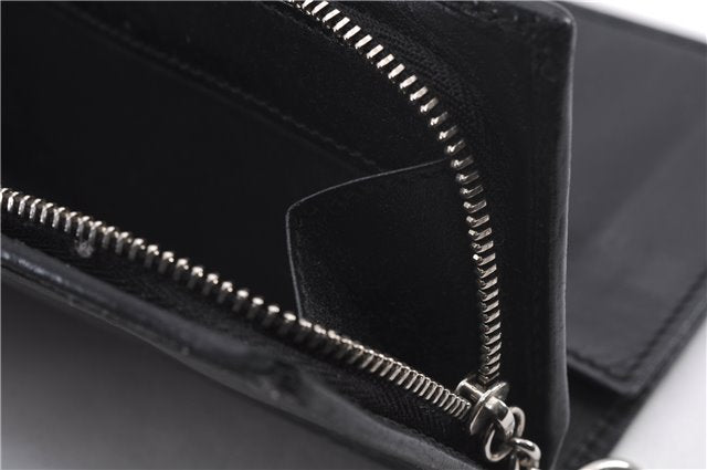 Authentic GUCCI Impreme Long wallet GG PVC Leather 305028 Black 1057F