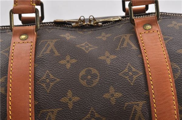 Authentic Louis Vuitton Monogram Keepall 50 Travel Boston Bag M41426 LV 1057G