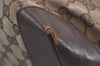 Authentic GUCCI Vintage Shoulder Tote Bag GG Canvas Leather 0190426 Brown 1059I