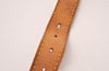 Authentic Louis Vuitton Leather Shoulder Strap Beige 40.9" LV 1060I