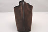 Authentic GUCCI Vintage Shoulder Hand Bag Purse Suede Leather Brown  1061I