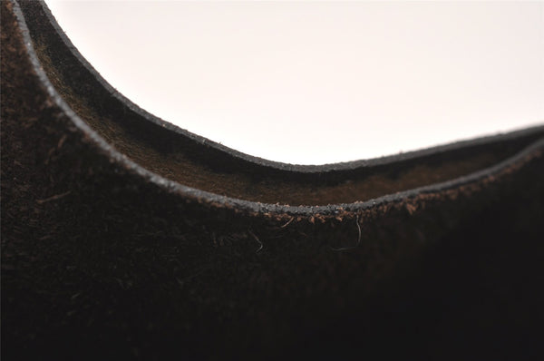 Authentic GUCCI Vintage Shoulder Hand Bag Purse Suede Leather Brown  1061I