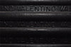 Authentic MARIO VALENTINO Vintage Logo Clutch Hand Bag Purse Leather Black 1064I