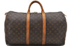 Authentic Louis Vuitton Monogram Keepall 50 Boston Bag M41426 LV 1065D