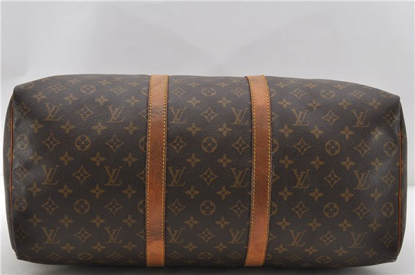 Authentic Louis Vuitton Monogram Keepall 50 Boston Bag M41426 LV 1065D