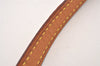 Authentic Louis Vuitton Leather Shoulder Strap Beige 46.5" LV 1066I