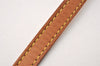 Authentic Louis Vuitton Leather Shoulder Strap Beige 46.5" LV 1066I