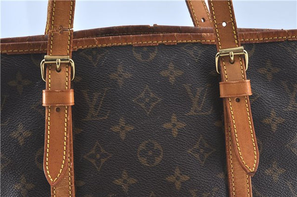 Authentic Louis Vuitton Monogram Bucket GM Shoulder Bag M42236 LV 1067A