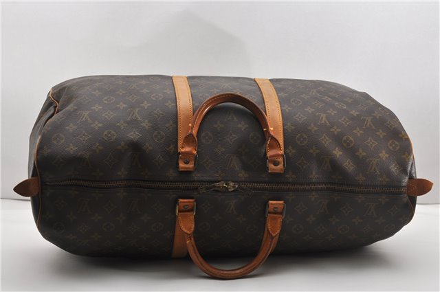 Authentic Louis Vuitton Monogram Keepall 60 Travel Boston Bag M41422 LV 1067G
