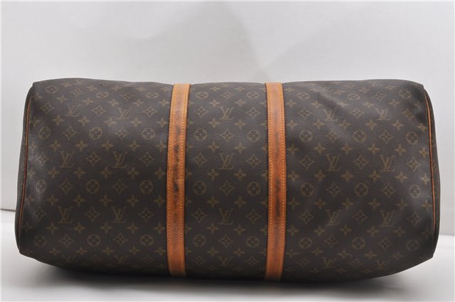 Authentic Louis Vuitton Monogram Keepall 60 Travel Boston Bag M41422 LV 1067G