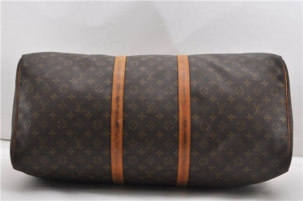Authentic Louis Vuitton Monogram Keepall 60 Travel Boston Bag M41422 LV 1067G