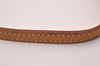 Authentic Louis Vuitton Leather Shoulder Strap Beige 45.1" LV 1067I