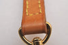 Authentic Louis Vuitton Leather Shoulder Strap Beige 45.1" LV 1067I