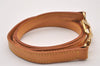 Authentic Louis Vuitton Leather Shoulder Strap Beige 39.4" LV 1068I