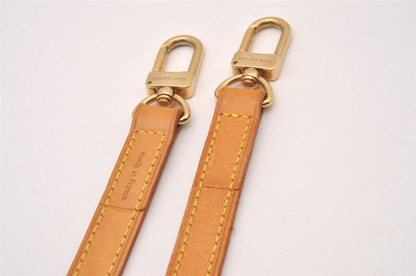 Authentic Louis Vuitton Leather Shoulder Strap Beige 39.4" LV 1068I