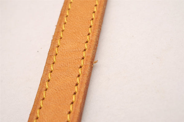 Authentic Louis Vuitton Leather Shoulder Strap Beige 39.4" LV 1068I