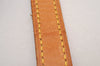 Authentic Louis Vuitton Leather Shoulder Strap Beige 39.4" LV 1068I