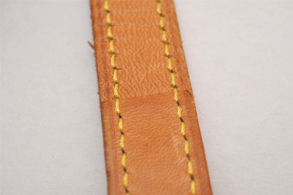 Authentic Louis Vuitton Leather Shoulder Strap Beige 39.4" LV 1068I