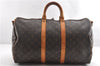 Auth Louis Vuitton Monogram Keepall Bandouliere 45 M41418 Boston Bag Junk 1069G