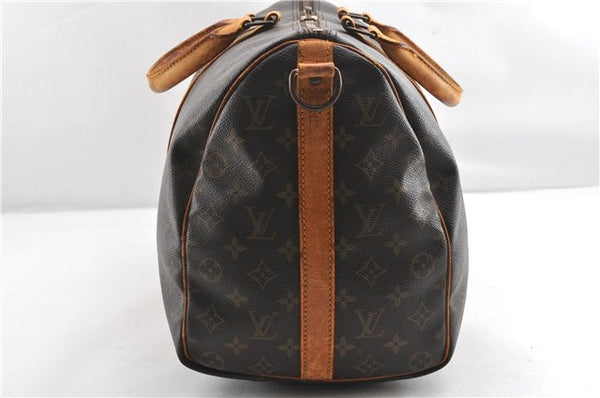 Auth Louis Vuitton Monogram Keepall Bandouliere 45 M41418 Boston Bag Junk 1069G