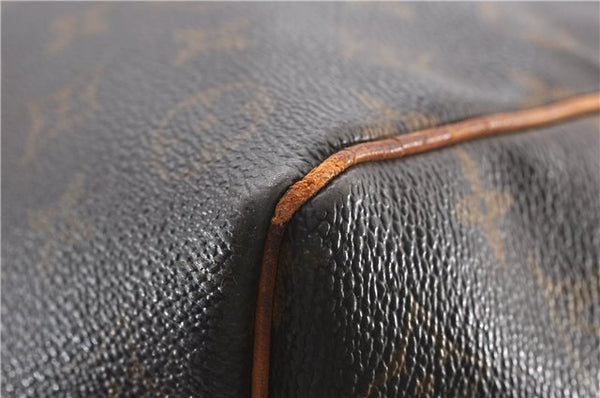 Authentic Louis Vuitton Monogram Keepall Bandouliere 50 M41416 Boston Bag 1070G