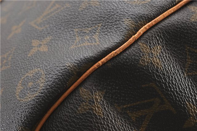 Authentic Louis Vuitton Monogram Keepall Bandouliere 50 M41416 Boston Bag 1070G