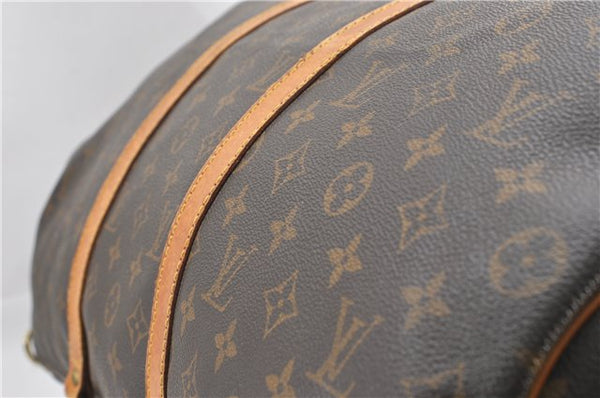 Authentic Louis Vuitton Monogram Keepall Bandouliere 50 M41416 Boston Bag 1070G