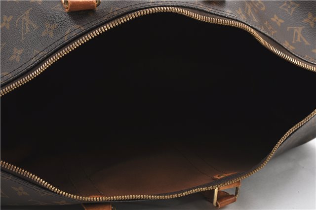 Authentic Louis Vuitton Monogram Keepall Bandouliere 50 M41416 Boston Bag 1070G