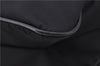 Authentic PRADA Nylon Tessuto Leather Shoulder Cross Body Bag Purse Black 1071F