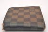 Auth Louis Vuitton Damier Porte Billet Carte Credit Monnaie N61665 Wallet 1071I