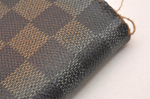 Auth Louis Vuitton Damier Porte Billet Carte Credit Monnaie N61665 Wallet 1071I