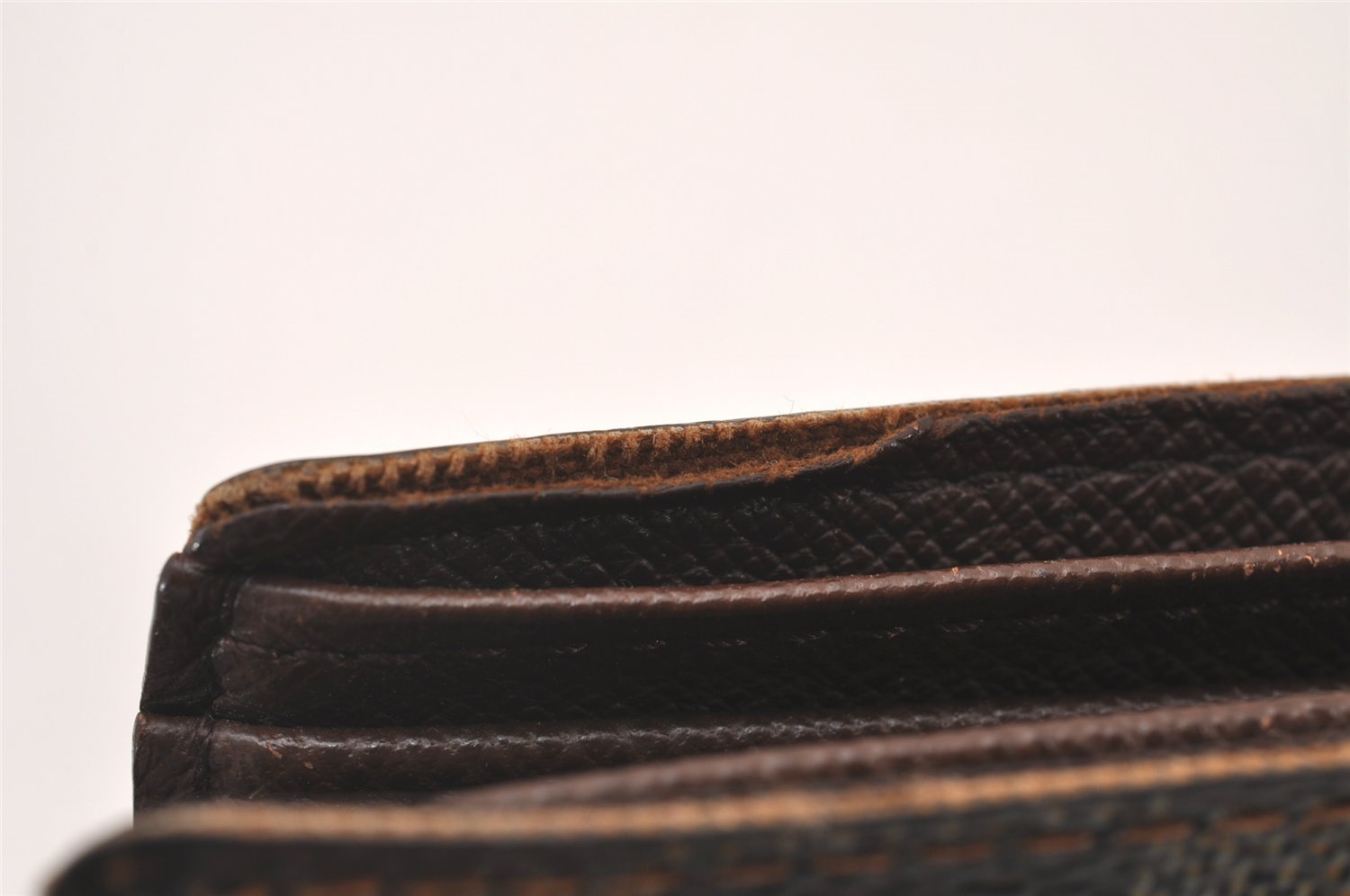 Auth Louis Vuitton Damier Porte Billet Carte Credit Monnaie N61665 Wallet 1071I