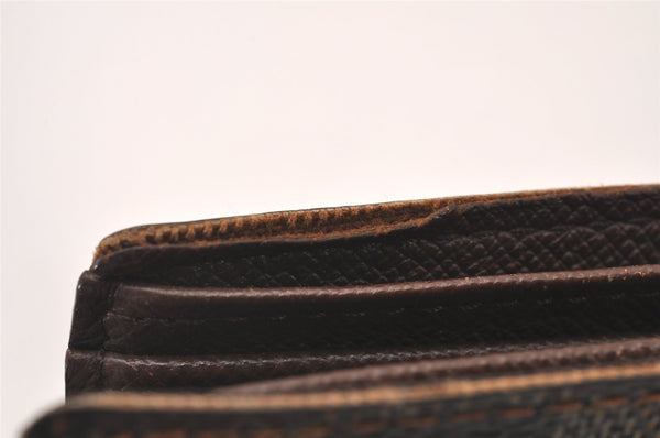 Auth Louis Vuitton Damier Porte Billet Carte Credit Monnaie N61665 Wallet 1071I