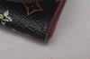 Louis Vuitton Monogram Multicolor Multicles 4 Key Case M93732 Black Pink 1072I